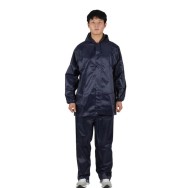 Áo mưa vải dù nguyên Bộ size L ( Cân nặng +- 55kg, cao tầm 1m55 )