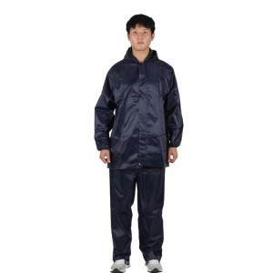 Áo mưa vải dù nguyên Bộ size L ( Cân nặng +- 55kg, cao tầm 1m55 )
