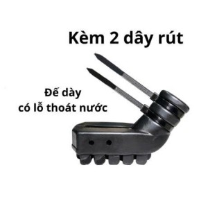 Bọc chân chống xe ĐẾ CAO DÀY - 2 dây rút