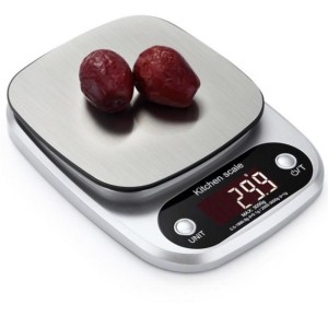 Cân tiểu ly điện tử inox tròn bầu Mã SH131 - Loại 3Kg