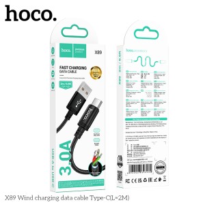 Cáp sạc Hoco X89 cổng Typec - dài 2m