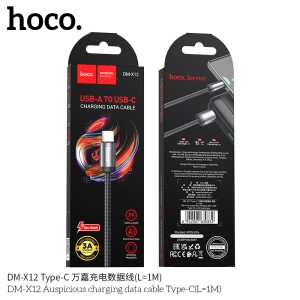 Cáp sạc 3.0 Hoco DMX12 usb ra TypeC