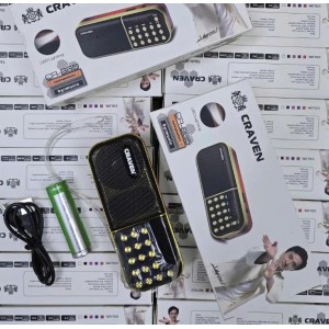 Loa đài FM Craven Cr865 1 pin 3.7v ( T100 )