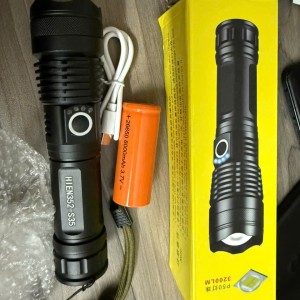 Đèn pin Police 3200lm cao cấp mã S35 - pin to hộp vàng