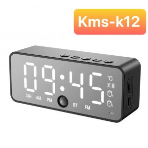 Loa bluetooth kiêm đồng hồ Kimiso K12