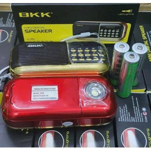 Loa đài FM BKK K39 dùng 3 pin 3.7v ( T100 )
