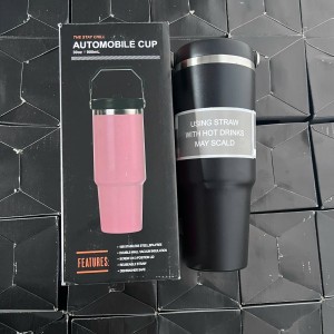 Ly giữ nhiệt có quai xách Automobile OZ 900ml ( T50 )