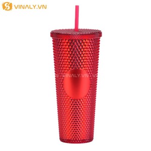 Ly nhựa kim cương starbuck 680ml - Ko logo