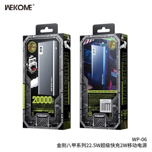 Pin dự phòng chính hãng WeKome 20000mah - Mã WP06