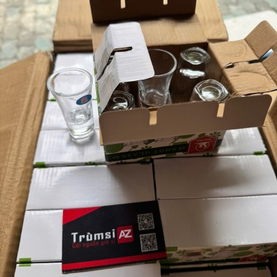 Bộ 6 Ly rượu đế vuông dày EY3002 (T24 )