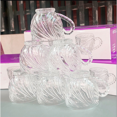 Bộ 6 Ly uống nước, uống trà P125-1C ( T16 )