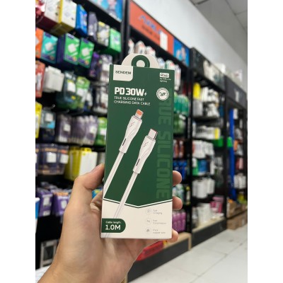 Cáp sạc 30w Sendem M36D cổng typec ra iphone