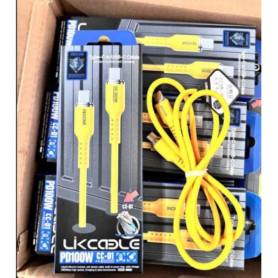 Cáp sạc Wekome TypeC ra TypeC - CC01