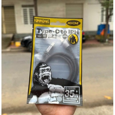 Cáp sạc 65w Wekcome WDC 99 typec ra iphone ( full vat )