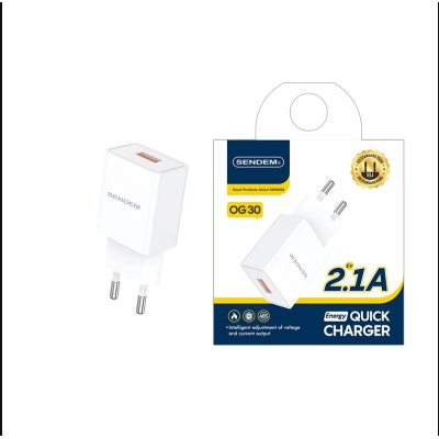 Cóc sạc nhanh SENDEM chân tròn OG30