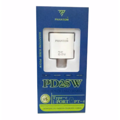 Cóc sạc 25w Phantom PT4