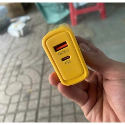 Cóc sạc 2 cổng ( USB & TypeC ) 120w QC5.0 có HỘP