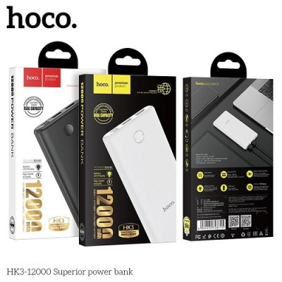 Pin dự phòng Hoco 12000mah HK3