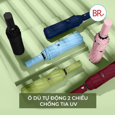 Dù xịn cao cấp tự động 2 chiều 10 nan mẫu 2025 ( full vat )