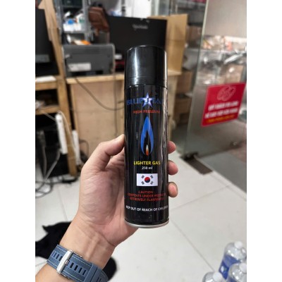 Bình gas đen Hàn Quốc chai Lớn 250ml