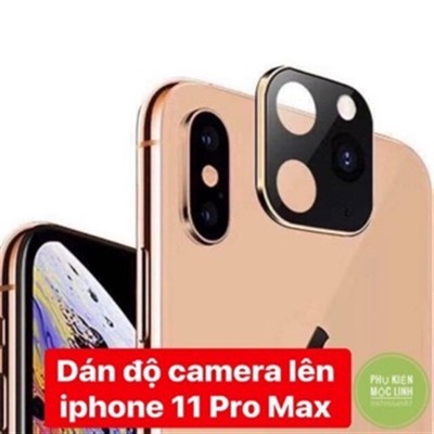 Miếng dán giả cụm Camera Iphone 11 PROMAX