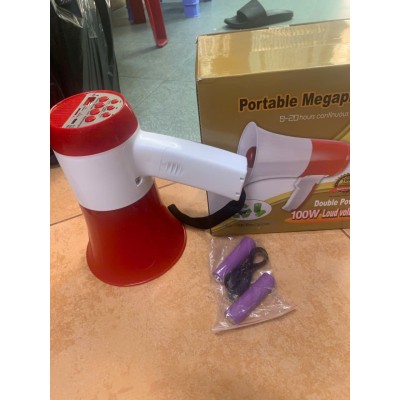 Loa phóng thanh cắm usb + thẻ nhớ Megaphone - Loại 2 Pin