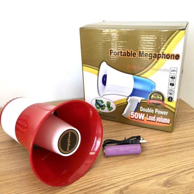 Loa phóng thanh cắm usb + thẻ nhớ Megaphone - Loại 1 Pin