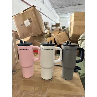 Ly giữ nhiệt Futureexpectation 710ml kèm ống hút ( T40, full vat )