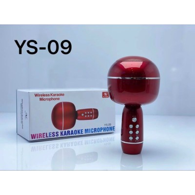 Micro karaoke YS09 - thiết kế đầu Tròn kiểu mới