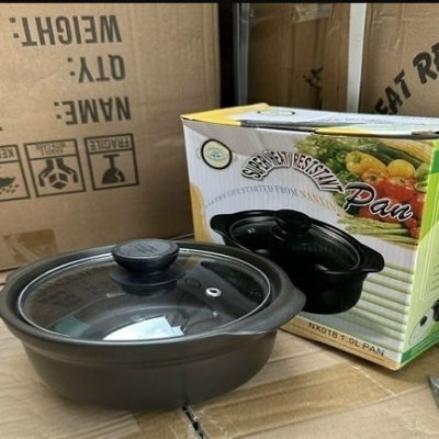 Nồi đất 1,5L màu đen (T16 )