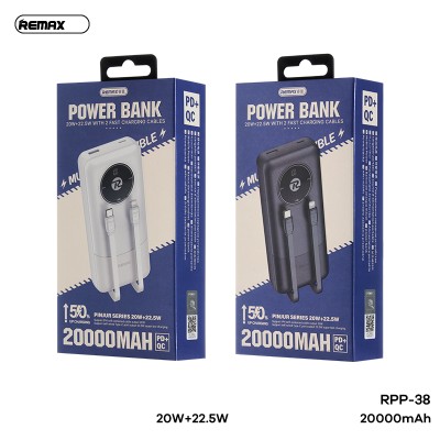 Pin dự phòng REMAX RPP 38 20.000mah