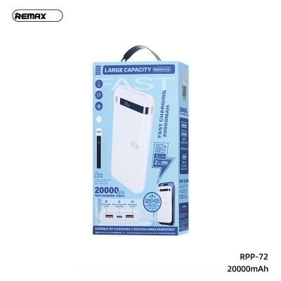 Pin dự phòng REMAX 20.000mah RPP 72
