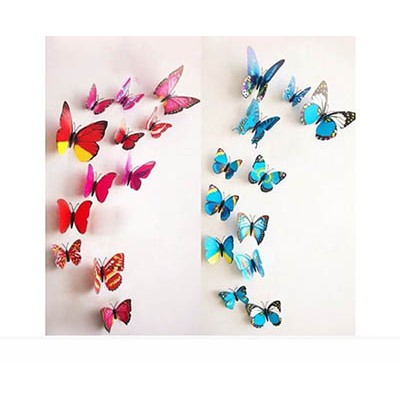 Set bướm 12 con 3D