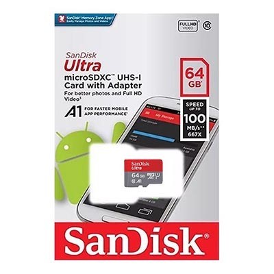 Thẻ nhớ 64Gb Sandisk - NHỎ