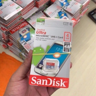 Thẻ nhớ 4Gb Sandisk - NHỎ