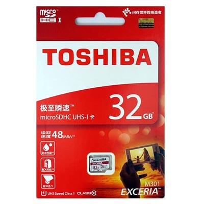 Thẻ nhớ Toshiba 32Gb Class 10 48Mb/s ( ĐỎ )
