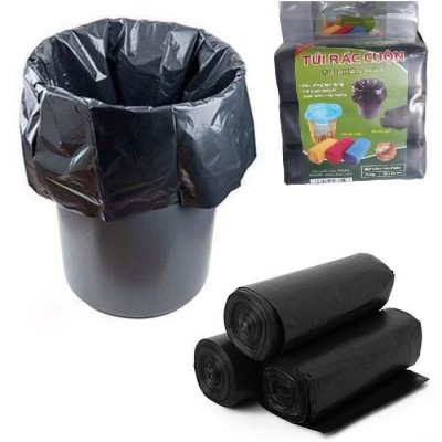 Túi đựng rác tự phân hủy màu đen - bịch 3 cái ( 55x65cm )