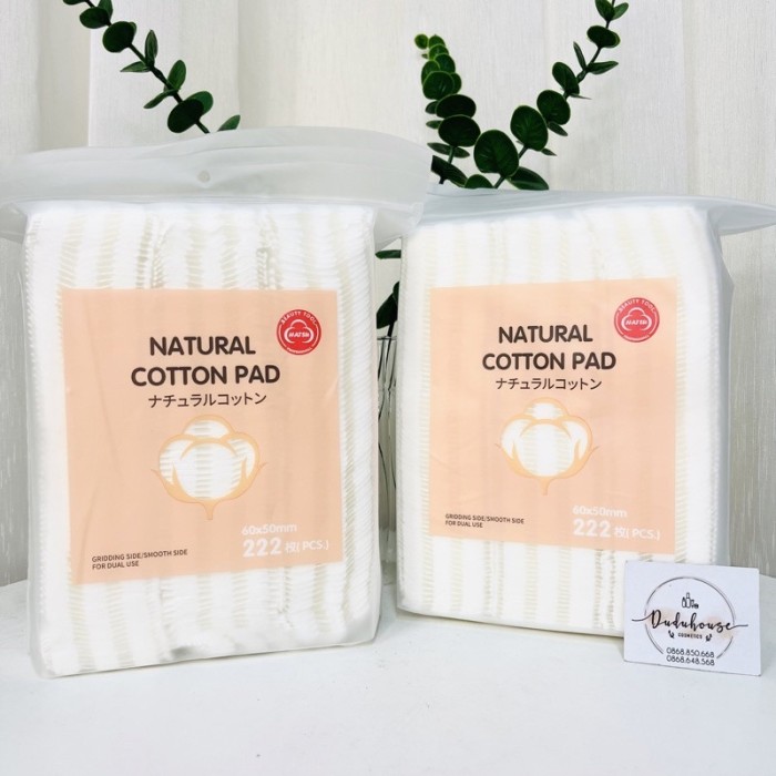 Bông tẩy trang Natural Cotton Pad 222 miếng