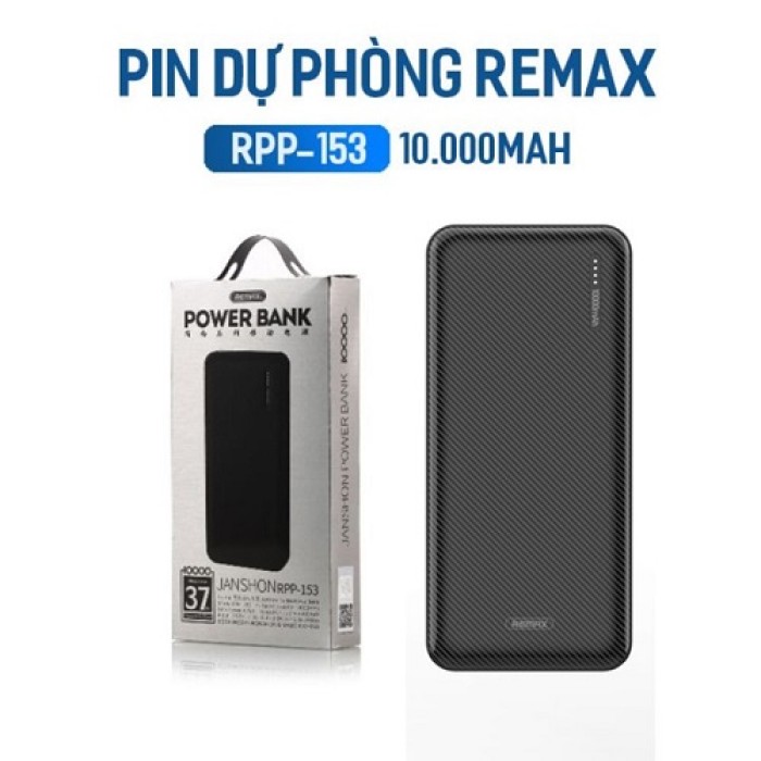 Pin dự phòng chính hãng 10000mah Remax RPP-153