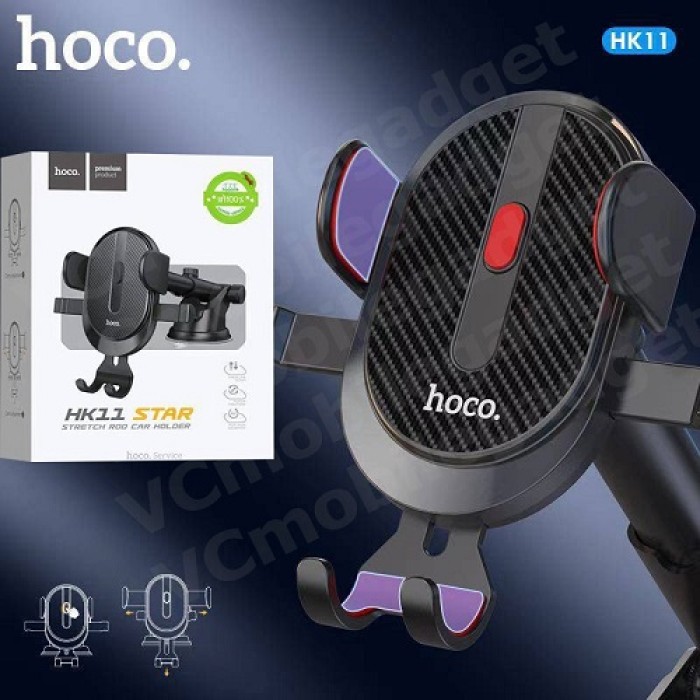 Giá đỡ điện thoại trên xe hơi Hoco HK11