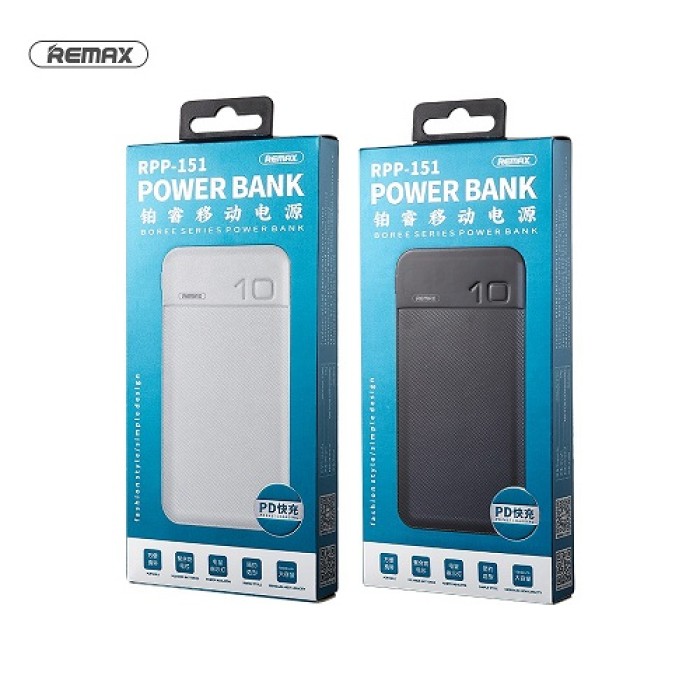 Pin Dự Phòng Chính Hãng 10000mah Remax RPP-151