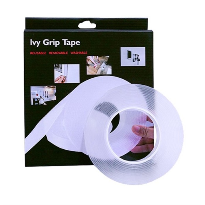 Băng keo Trong 3m siêu dính 2 đầu Ivy Grip Tape