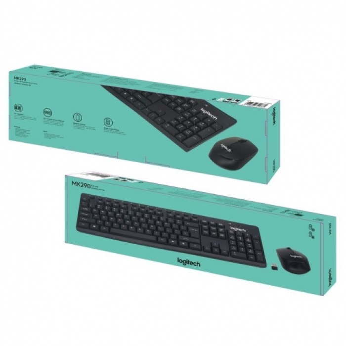 Combo bàn phím + chuột Logitech MK290