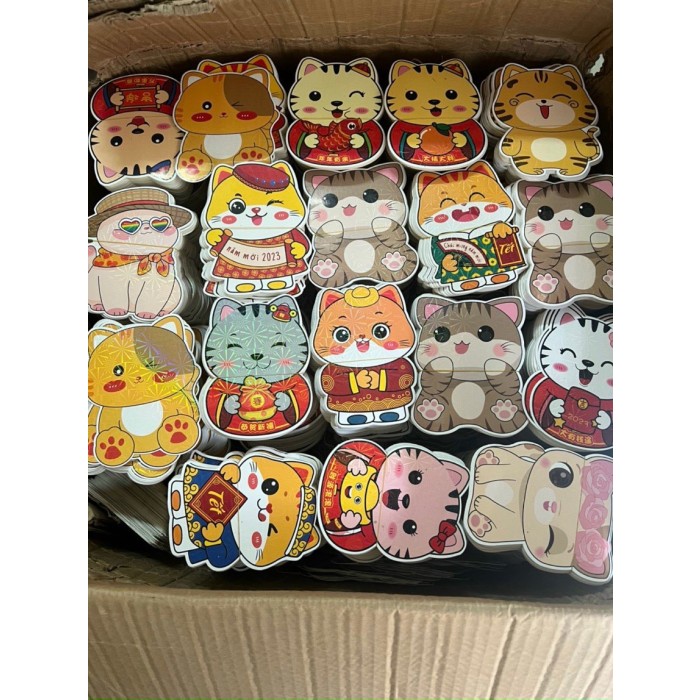 Bao lì xì hoạt hình Chibi 10 cái