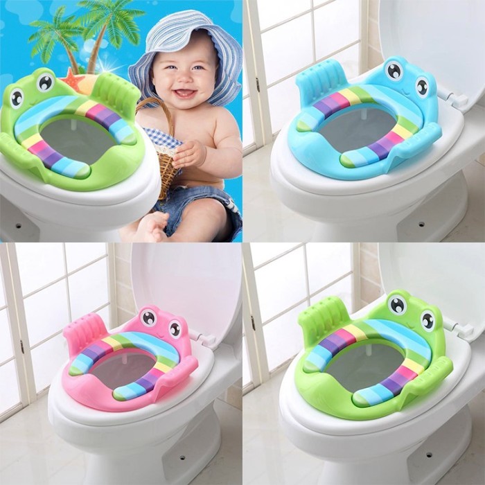 Bệ ngồi vệ sinh thu nhỏ cho bé đi toilet