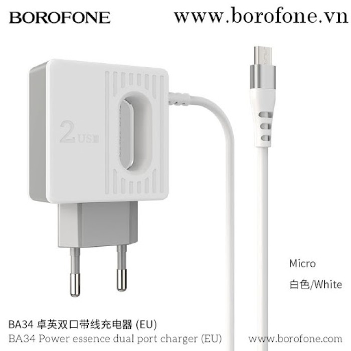 Bộ sạc Hoco BA34 ss