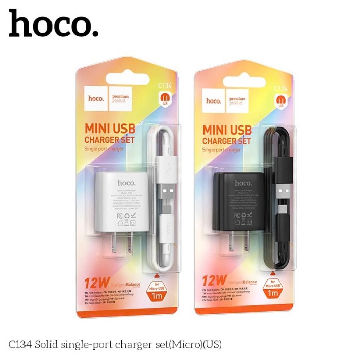 Bộ sạc Hoco C134 cổng Micro SS