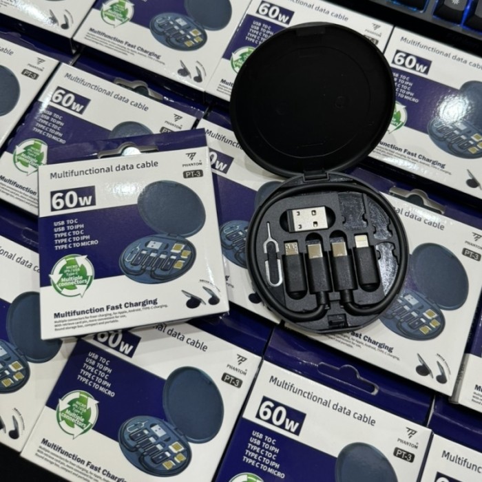 Bộ sạc đa năng Phantom PT3