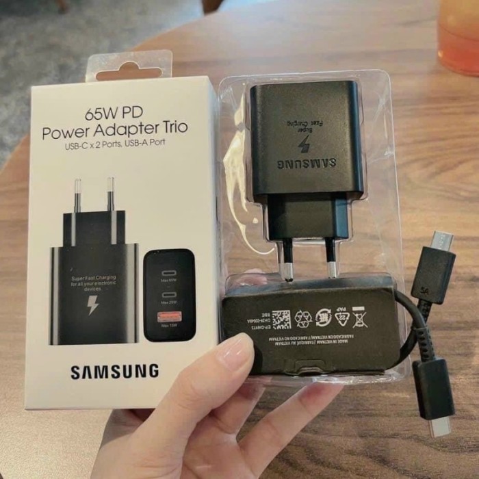 Bộ sạc Samsung 65w - 3 cổng