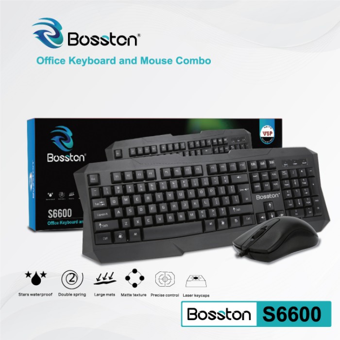 Combo chuột + bàn phím Bosston S6600